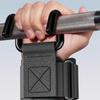 1/2pcs Adjustable Metal Hook Grips Strap NonSlip Auxiliary Power Wrist Guard Fitness Power Hook Homes Gym Equipment