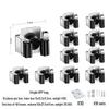Stainless Steel Wall-Mounted Mop and Broom Holder, Punch-Free Clip for Bathroom Storage