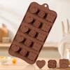 LEISURE CLUB Chocolate Molds, Set of 2, Silicone Chocolate Molds, Cake Molds, Valentine's Day Treats, Handmade, Cute, Easy To Remove, Easy To Clean (R