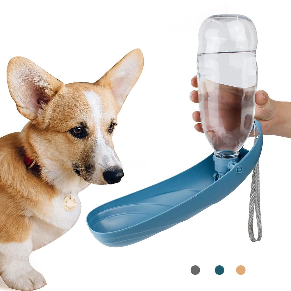 Dog Water Bottle Portable For Travel Water Dispenser With Food Container