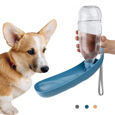 Dog Water Bottle Portable For Travel Water Dispenser With Food Container