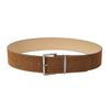Fashion Pin Buckle Suede Leather Belt Y2k Luxury Design Wide Waist Belt Retro Spicy Girl Waistband For Women