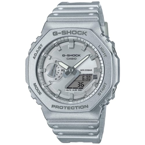 

Мужские серебристые часы Casio G-Shock GA-2100FF-8AJF Серия «Забытое будущее»
