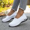 Large Size Mesh Breathable Casual Shoes, Women's Sports Shoes, Comfortable Slip-on Shoes