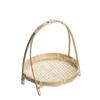 Handmade Bamboo Woven Dessert and Fruit Stand