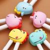 Portable Dinosaur Baby Children's Tableware Cartoon 304 Stainless Steel Spoon Fork Learning Training Chopsticks Fork Spoon Set