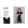 Plus Size Womens One-Piece Swimsuit With Built-in Pads High Elastic Quick Dry Swimming Pool Training