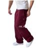 Embroidery Street Style Joggers With Elastic Waist For Casual Urban Wear Men