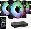 Kit de ventilateurs ARGB - AEROCOOL - Mirage 12 Pro - 120mm - 1300 TPM - 17,8 dBA