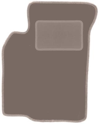 Beige bestuurdersmat voor: Mitsubishi Colt V (CJ0) hatchback (1996-2003)