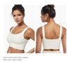 Reggiseni Sportivi ad Alto Impatto per Donna Reggiseno Sportivo Imbottito ad Alto Supporto Crop Top Fitness per Allenamento per Donna Reggiseno con Schiena a Croce per Yoga