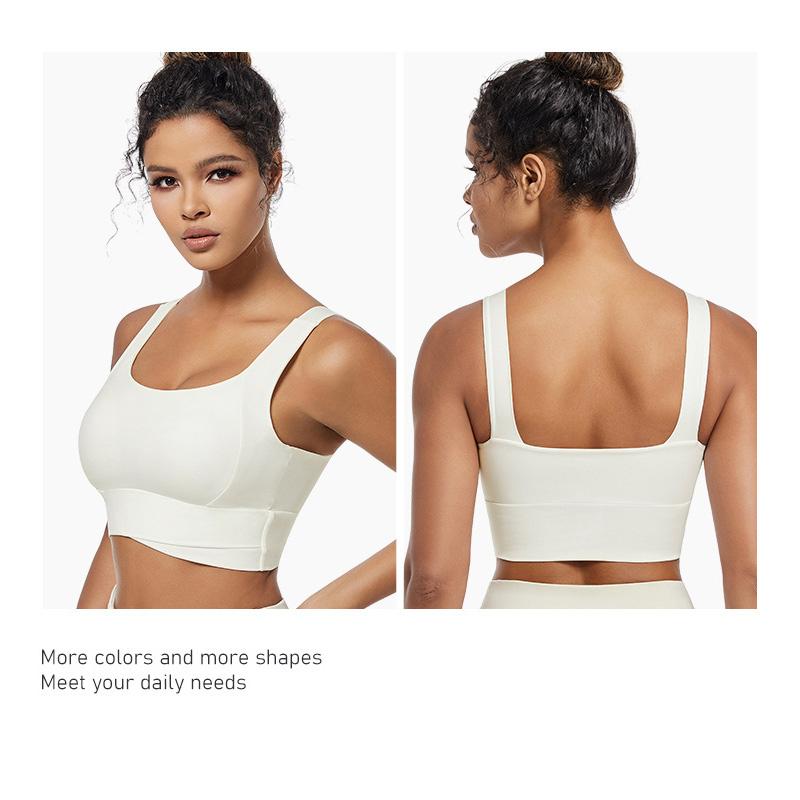 Reggiseni Sportivi ad Alto Impatto per Donna Reggiseno Sportivo Imbottito ad Alto Supporto Crop Top Fitness per Allenamento per Donna Reggiseno con Schiena a Croce per Yoga
