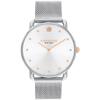 Coach ELLIOT 36mm SS Belt Silver Dial Wrist Watch