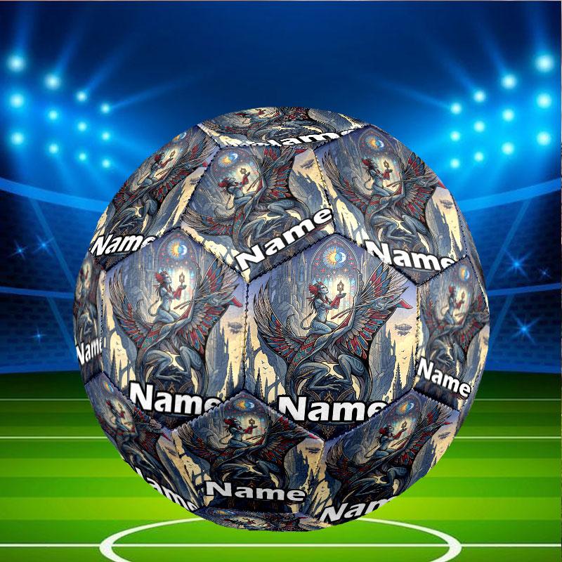 Custom Name Personalized Peppa Pig Print Size 5 Soccer Ball Training & Match Football, for Team, Kicking, Gift for Football Enthusiasts