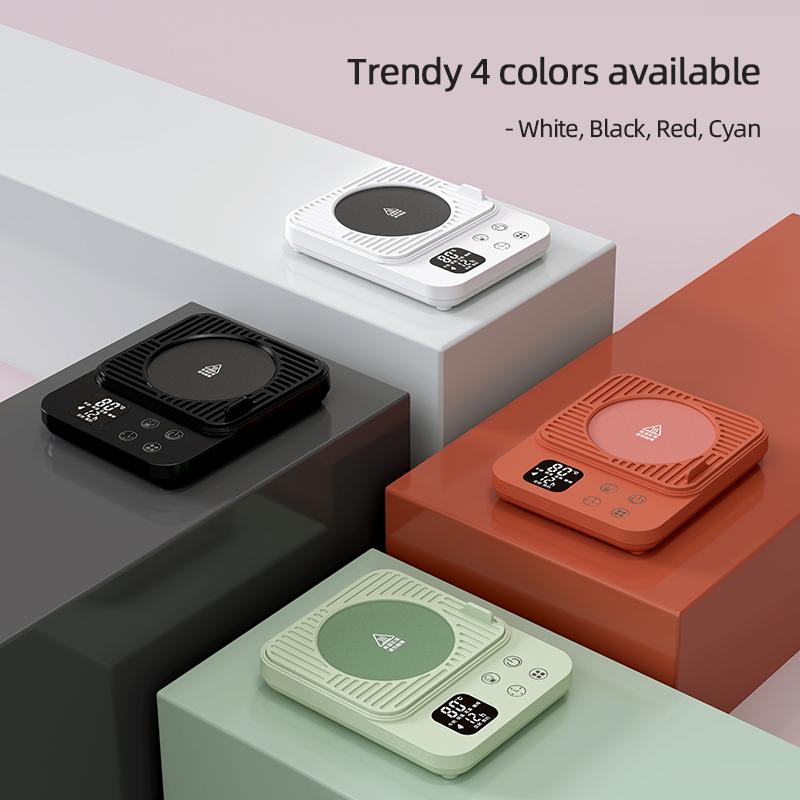 Fast Heating 38W Cup Warmer Pad, 220V High Temperature Coffee Mug Warmer Mat, A315 Hot Plate for Office Home Use, Auto-Off