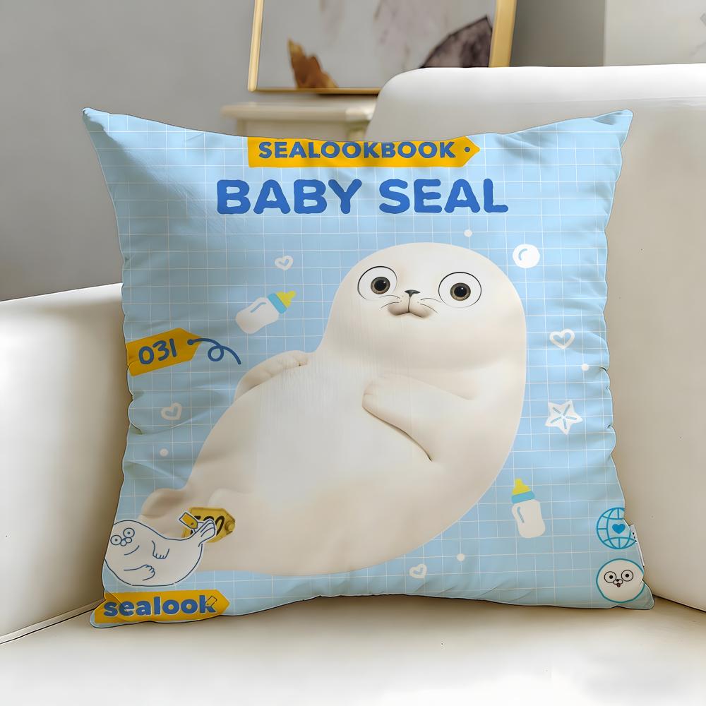 

Популярный бренд SEALOOK Наволочка-подушка Мягкая и легко стирающаяся – Универсальная для дивана, кровати, путешествий и офиса 30cmx30cm