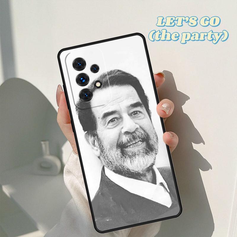Saddam Hussein Iraq Arabic phone case For Samsung Galaxy A42 A31 A40 A51 A71 A32 A80 A91 A52 A72 A20e A21S A50 A70 A11 A12 Cover