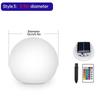 Solar Ball Lights Outdoor Waterproof,16 RGB Color Remote Changing ,Garden Landscape Lighting w/ Stakes for Yard Patio Pathway