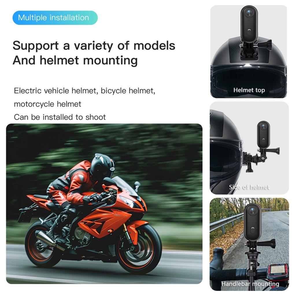 4K 30fps Tiny Action Camera WiFi Sports Camera 120 degrees   Wide Angle Lens Built in Battery with Magnetic Lanyard