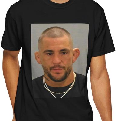 Dustin "The Diamond" Poirier Mugshot Tee | Sean Strickland Viral Moment T-Shirt