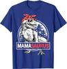 Mamasaurus T Rex Dinosaur Funny Mama Saurus Mother's Family T-Shirt