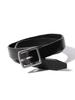 Beams Boy 25mm Wash Belt Size M (13520022352) Women's Black, (31)