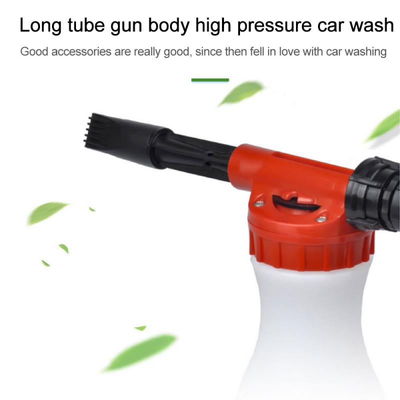 Car Snow Foam Gun Bottle Sprayer Gun For Garden Hose Car Window Soap Cleaning Washing Adjustable Foam Kettle Car Wash Water Gun