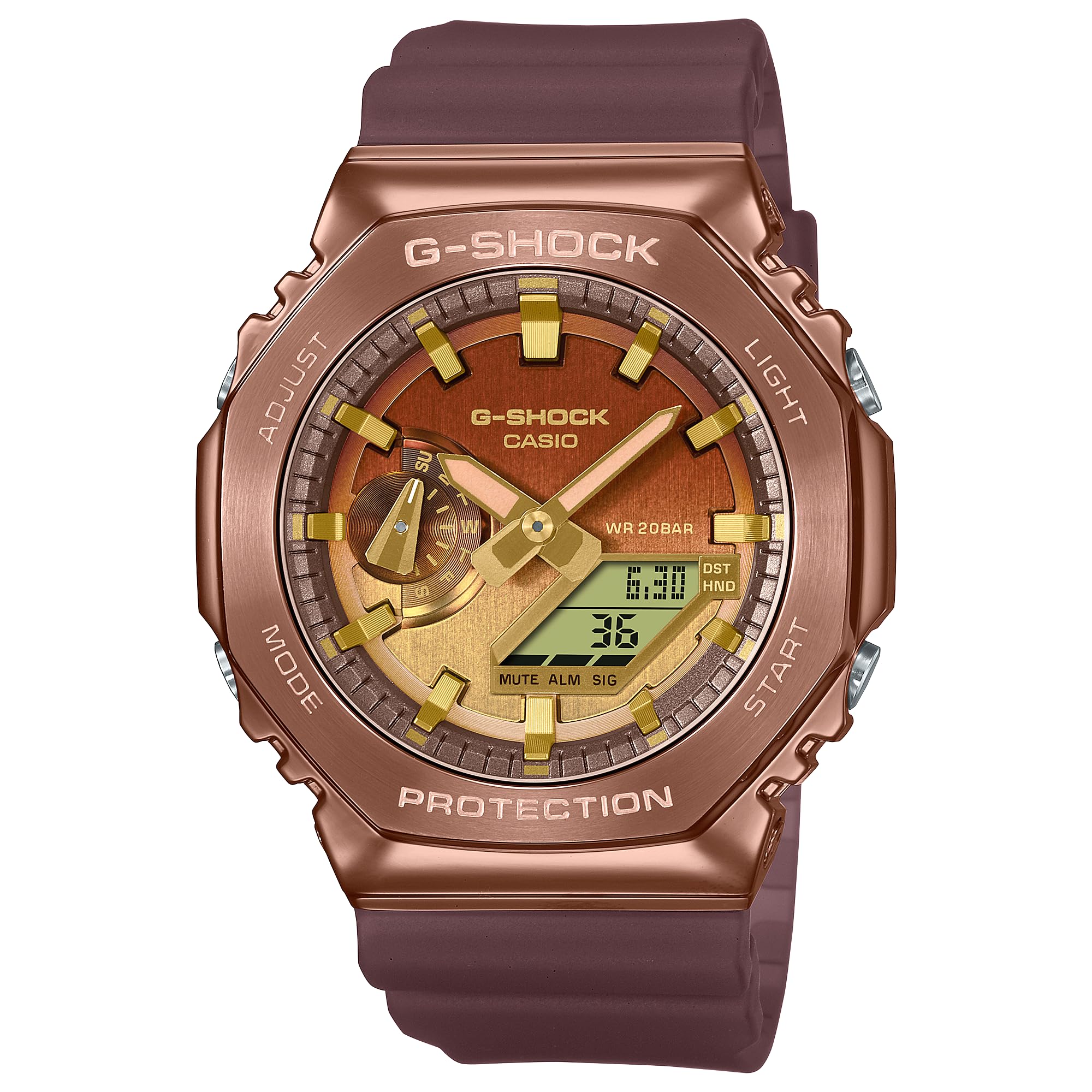 

Часы CASIO зарубежная модель G-SHOCK GM-2100CL-5A мужские [предмет]
