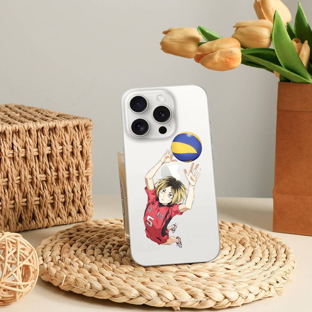 

Крутой чехол для телефона K-Kozume Kenma-S для IPhone 17 16 15 12 11 Pro Max 14 Plus 13 Mini Прозрачный чехол Мягкий Funda iphone13mini