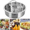 Steamer Basket Rack Set for Pressure Cooker Accessories Steam Baskets, Egg Steaming Holder Rack Sta 25-26
