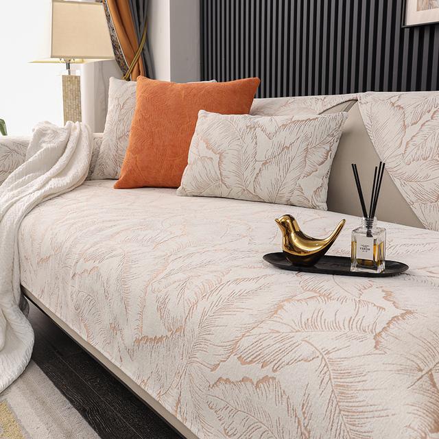 

Чехол для дивана из шенилла для гостиной, нескользящий, Г-образный, чехол для дивана, универсальное полотенце для дивана, моющийся коврик для дивана на четыре сезона 1pc 30x50 pillowcase