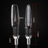 Universal LED Motorcycle Turn Signals Lightings Waterproof IP68 Tail Flasher Flowing Water Blinker Motorcycle Flashing