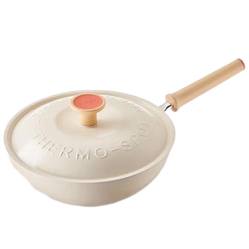 Supor Lightweight Red Dot Non-stick Wok
