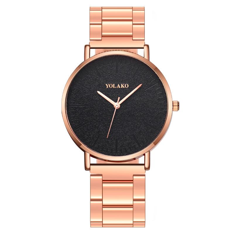 

Простые синие иглы, красные иглы, ультратонкий циферблат, мужские часы, кварцевые, стальной браслет