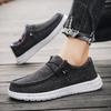 [Factory Direct Sales] Men's Canvas Shoes Are Light and Wear-resistant, Casual, One-pedal Old Beijing Cloth Shoes, and the Foot Width Is Large Size 4