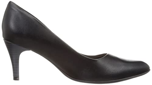 Picajilly Women's Pointed Pumps, 7cm N, Black, Sizes 22.0cm-22.5cm, 7890763168016
