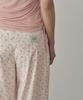 REORG Asp Floral Banding String Pants Light Pink