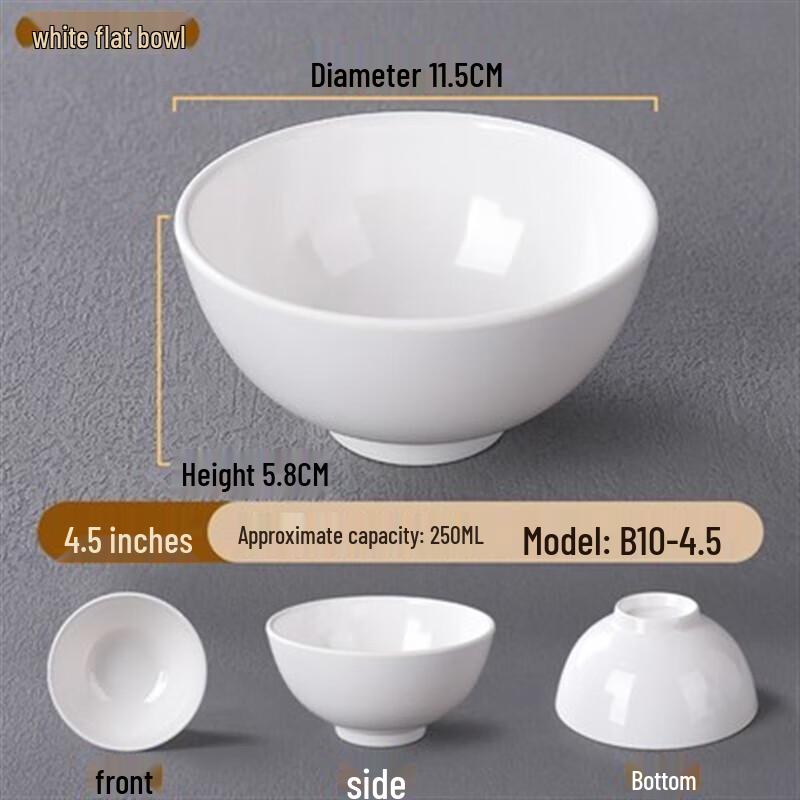 Rectangular Divided Melamine Food Tray
