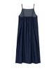 MOAA Pin Summer Denim Dress (Blue)