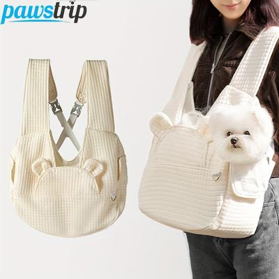Pohodlná taška pre psa Pet Out Crossbody taška cez rameno Vonkajšia cestovná prenosná taška Sling pre mačku šteniatko Vhodná pre domáce zviera do 6 kg