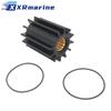 Sea Water Pump Impeller Kit Fits for Volvo Penta D6 Series With Round Cover 21419376