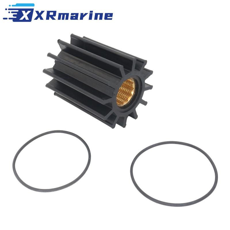 Sea Water Pump Impeller Kit Fits for Volvo Penta D6 Series With Round Cover 21419376