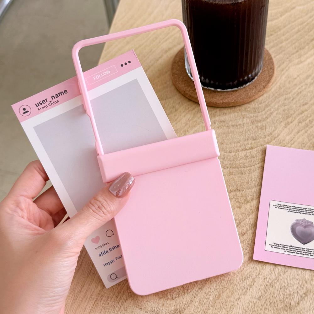 For Samsung ZFlip7 Matte Case Candy Color Hinge Shockproof Protection PC Bumper Ultra Slim Cover For Samsung Z Flip 7 Cases