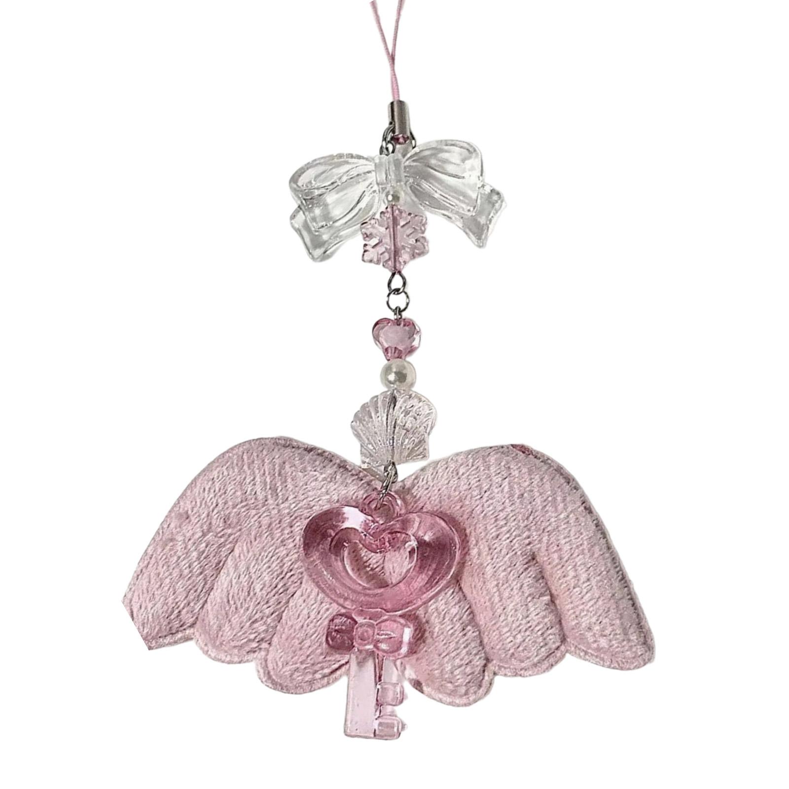 Милый брелок в форме сердца с бантом — фото 11