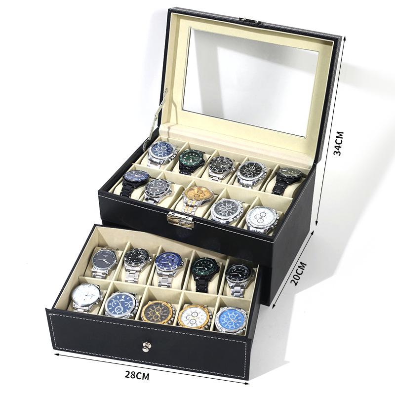 

Шкіряна коробка для демонстрації годинників і ювелірних виробів