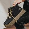 Fashion Men's Retro Style High Top Thick Soled Casual Shoes 2025 Autumn Fashion Trend Versatile Comforatble Non Slip Chunky Shorts Boots