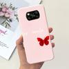 Pro Xiaomi Poco X3 Pro Pouzdro Poco X3 NFC Kryt Květina Roztomilý Kočka Malba Nárazník Skořápka Na PocoX3 X3Pro x3nfc Měkký Luxusní Silikon