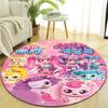 1pc Catch Teenieping Magic Sweethear (5) Design Printed Area Round Carpet for Bedroom Living Room Home Decor Rugs Mat Non Slip Mat Rug for Bedside