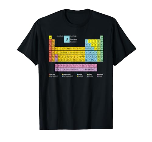 Periodic Table of 118 Elements T-shirt