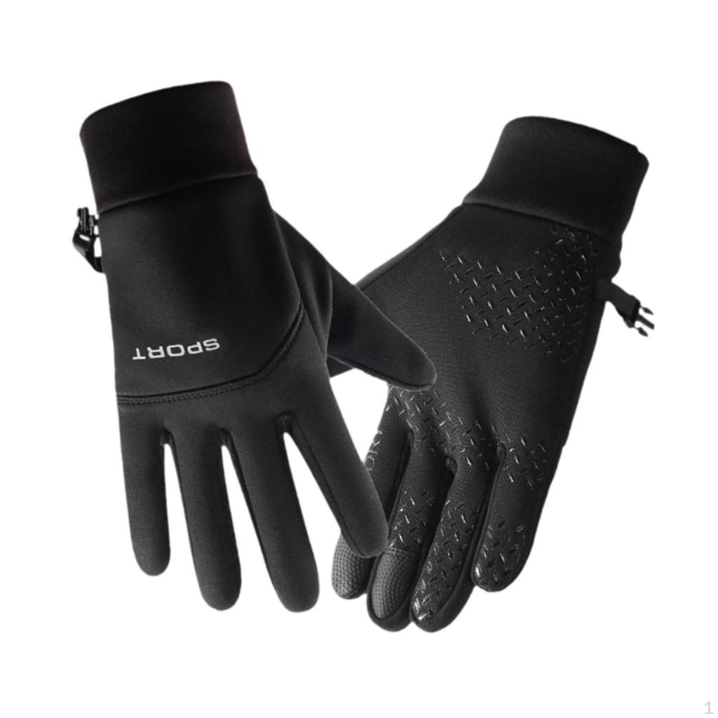 Autumn Winter Gloves Biking for Running Skating Hiking Camping Fishing